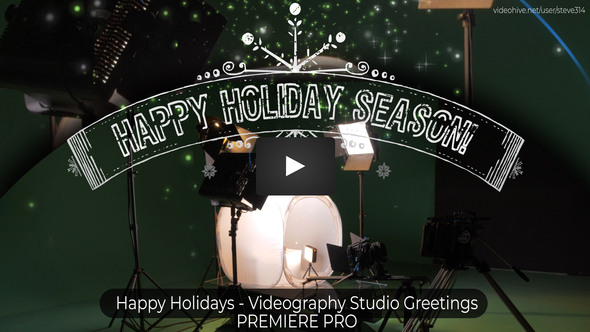 Photo of Happy Christmas Holidays – Photography Studio Greetings – Videohive 24965047