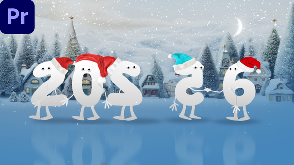 Photo of Happy New Year Cartoon 2026 | MOGRT – Videohive 60781069