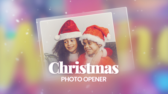 Photo of Christmas Photo Opener — Glass Frames Style – Videohive 55753205
