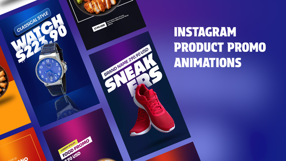 Photo of Instagram Product Promo Animations | Vertical Resolutions – Videohive 60829372
