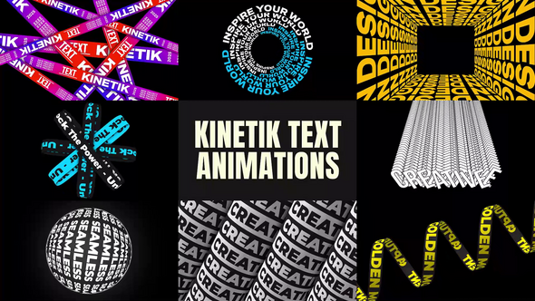 Photo of Kinetik Text Animations Pack – Videohive 60678407