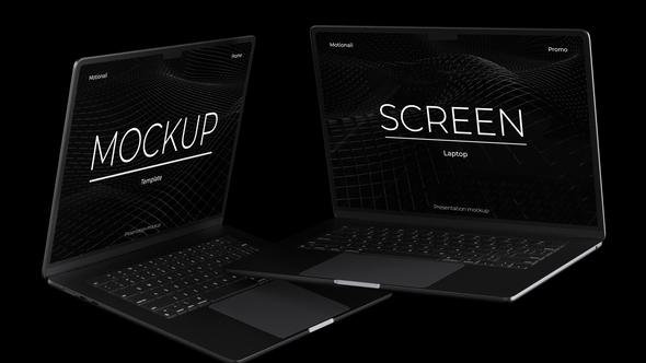 Photo of Laptop Mockup MOGRT – Videohive 60805716