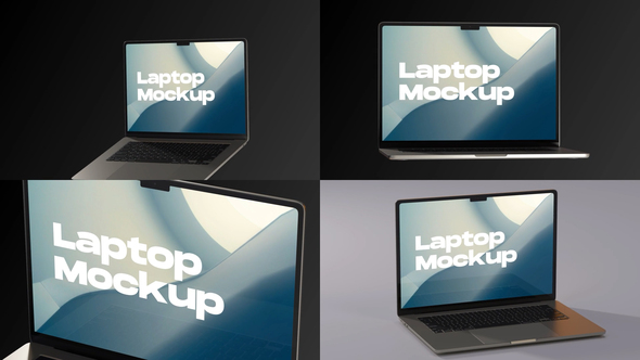 Photo of Laptop Mockup – Videohive 60681315