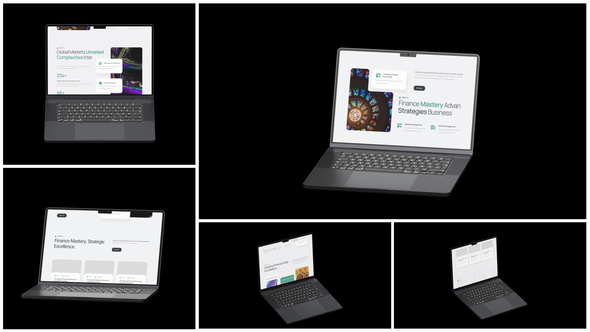 Photo of Laptop Mockup – Videohive 60772855