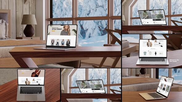 Photo of Laptop Mockups – Videohive 60769079