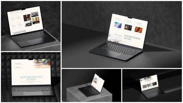 Photo of Laptop Website Showcase Mockup – Videohive 60841021