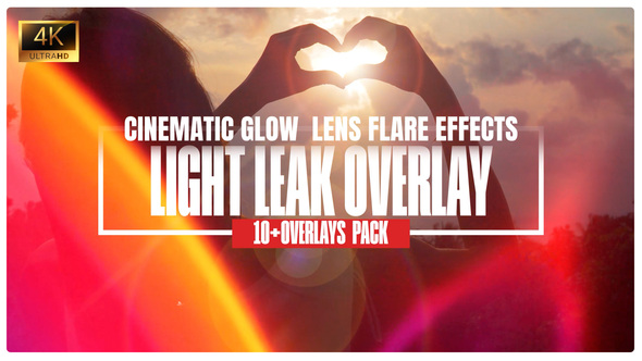 Photo of Light Leak Overlays Pack – Cinematic Glow & Lens Flare Effects – Videohive 60721838