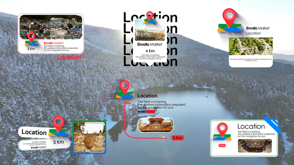 Photo of Modern Map Location Titles | Lower Thirds Pack – Videohive 60573087