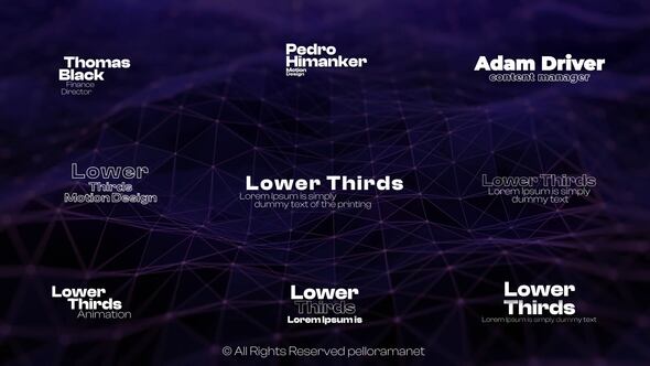 Photo of Lower Thirds 3.0 | MOGRT – Videohive 60797991