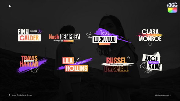 Photo of Lower Thirds Scribble  FCPX – Videohive 60886312