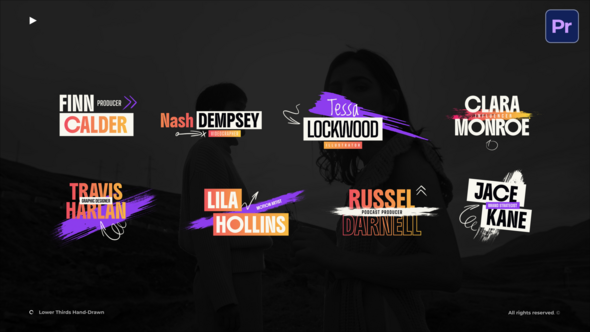 Photo of Lower Thirds Scribble  PP – Videohive 60886162