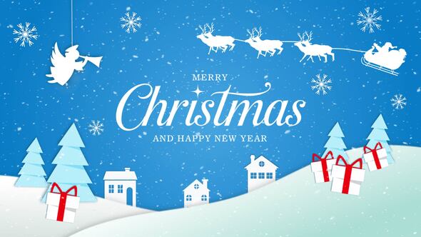 Photo of Merry Christmas Intro – Videohive 60797764