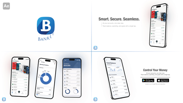 Photo of Smartphone App Promo Mockup – 3 Scenes Commercial After Effects Template – Videohive 52061343