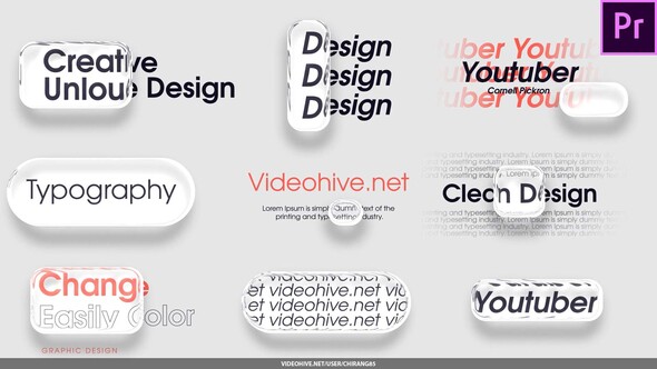 Photo of Modern Title Glass For Premiere Pro – Videohive 60410666