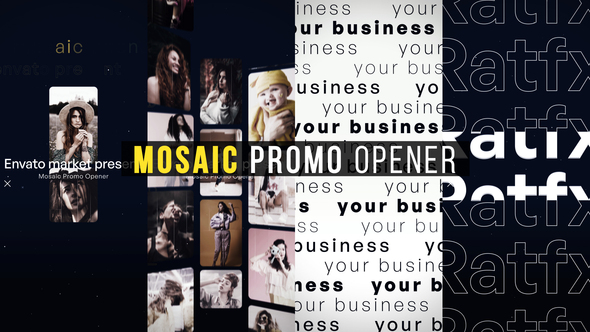 Photo of Mosaic Promo Opener – Videohive 60731665