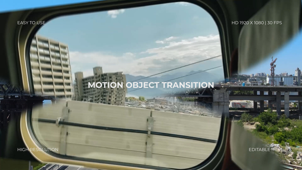 Photo of Motion Object Transition – Videohive 60628913