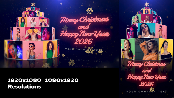 Photo of Multi Photo Chrstmas Wishes – Videohive 60829191