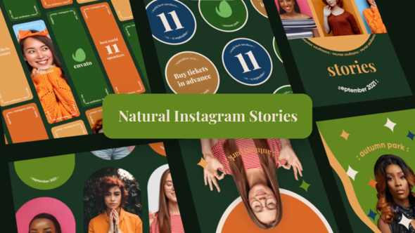 Photo of Natural Beauty Stories – Vertical Instagram Pack for Eco-Friendly Events, Wellness & Self-Care Brand – Videohive 33341039