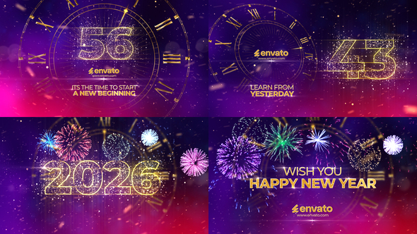 Photo of New Year Countdown 2026 – Videohive 25241254