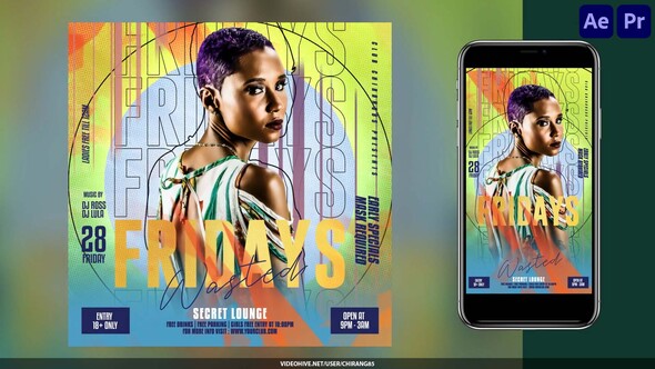 Photo of Night Club Flyer v31 – Videohive 60731215