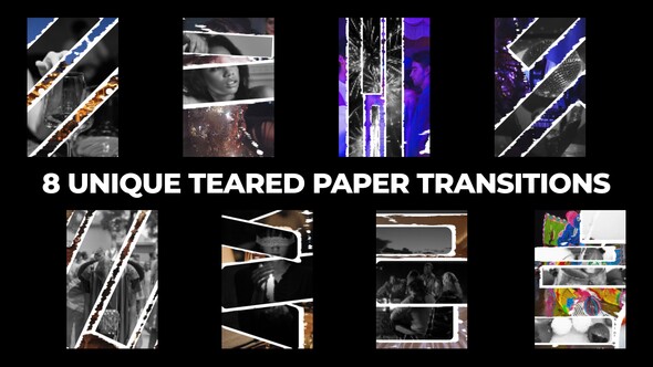Photo of Paper Tear Transitions – Videohive 60806105