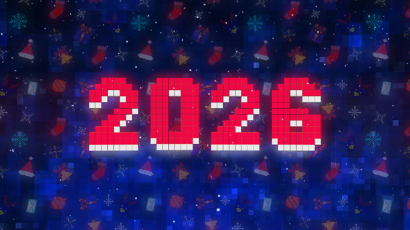 Photo of Pixel Style New Year Countdown – Videohive 60874399
