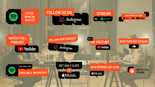 Photo of Podcast Lower Thirds – Videohive 60629551