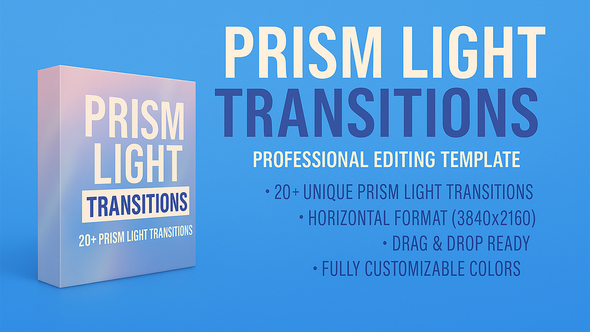 Photo of Prism Distorition Glass Transition Boundle for DaVinci Resolve – Videohive 60609999
