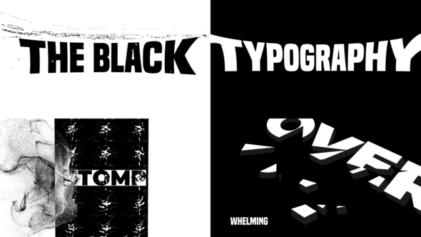 Photo of Quake The Black Typography for After Effects – Videohive 60471537