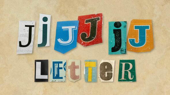 Photo of Ransom Letters – J Letters – Videohive 60702215
