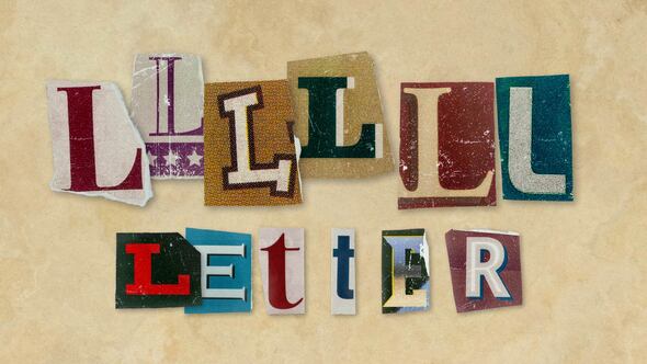 Photo of Ransom Letters – L Letters – Videohive 60702854