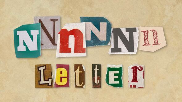 Photo of Ransom Letters – N Letters – Videohive 60721827