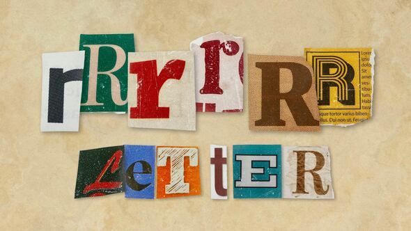Photo of Ransom Letters – R Letters – Videohive 60731638
