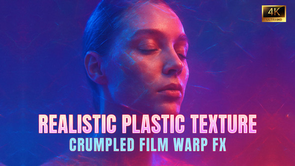 Photo of Realistic Plastic Texture Overlays Crumpled Film Warp FX For Apple Motion and Final Cut Pro – Videohive 60734406