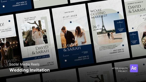 Photo of Reels – Wedding Invitation – Videohive 60795293