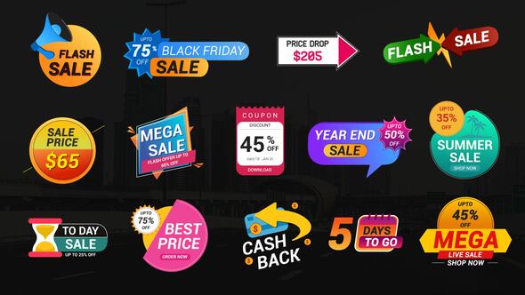 Photo of Sale Badges – Videohive 60798225