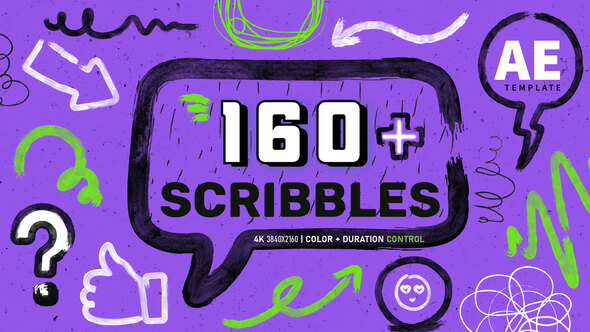 Photo of Scribble Animation Pack – Hand-Drawn Doodle FX & Motion Overlays – Videohive 60648279
