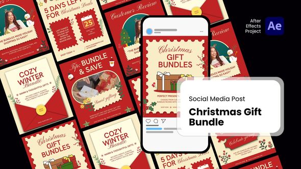 Photo of Social Media Reels – Post Christmas Gift Bundle After Effects Project Files – Videohive 60664245