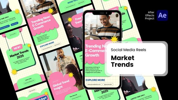 Photo of Social Media Reels – Post Market Trends After Effects Project Files – Videohive 60718230