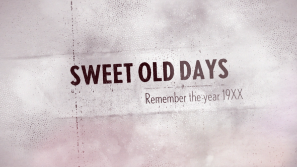 Photo of Sweet Old Days – Videohive 60797849