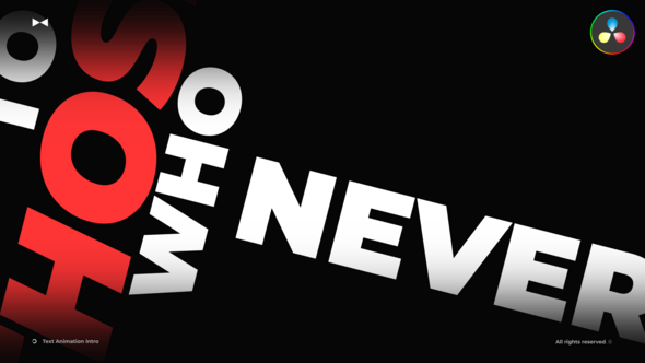 Photo of Text Animation Intro  DR – Videohive 60665461