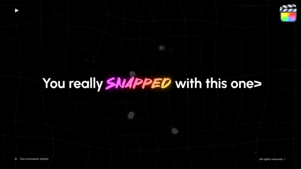 Photo of Text Animation Stylish  FCPX – Videohive 60747142