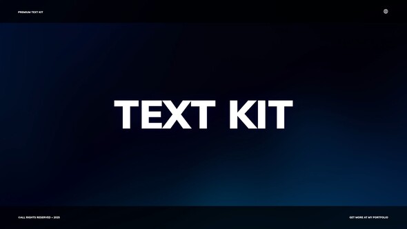 Photo of Text Kit | AE – Videohive 60609516