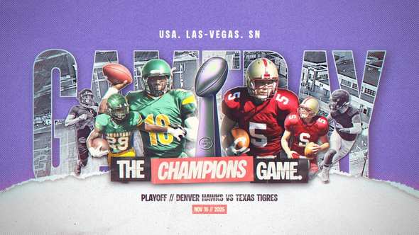 Photo of The Champions Game – Sports Opener – Videohive 60810910