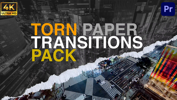 Photo of Torn Paper Transition – Videohive 60747484