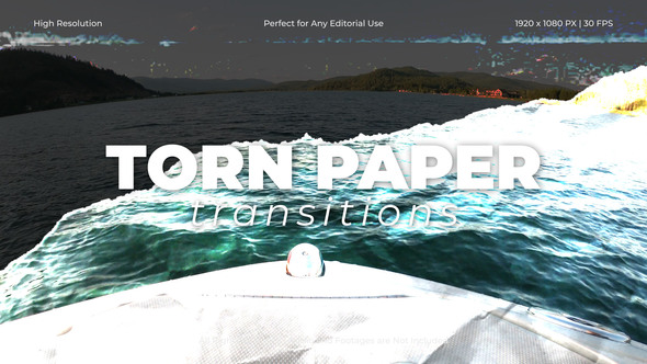 Photo of Torn Paper Transitions Pack for After Effects – Videohive 60884048