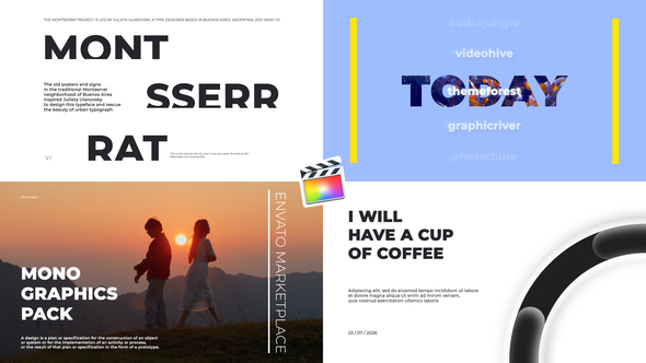 Photo of Typography Scenes | FCPX – Videohive 60664791