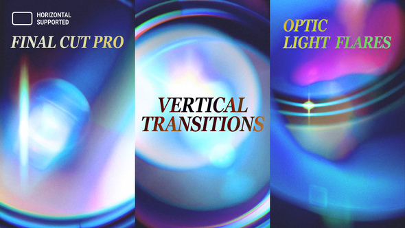 Photo of Vertical Optic Light Flares Transitions | Final Cut Pro – Videohive 60748161
