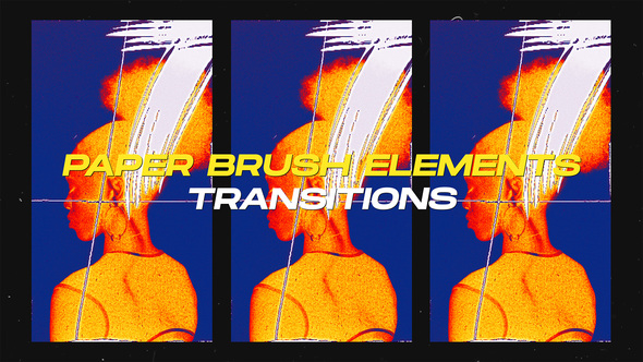 Photo of Vertical Paper Brush Elements Transitions – Videohive 60705125