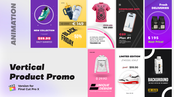 Photo of Vertical Product Promo | FCPX – Videohive 60857347